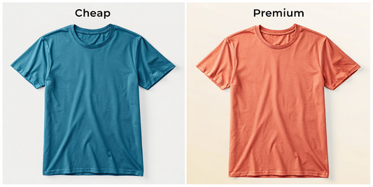 Cheap vs Premium T-Shirts: What's the Difference?