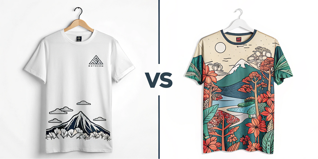 Graphic Tee Aesthetics: Minimalist vs Maximalist Designs